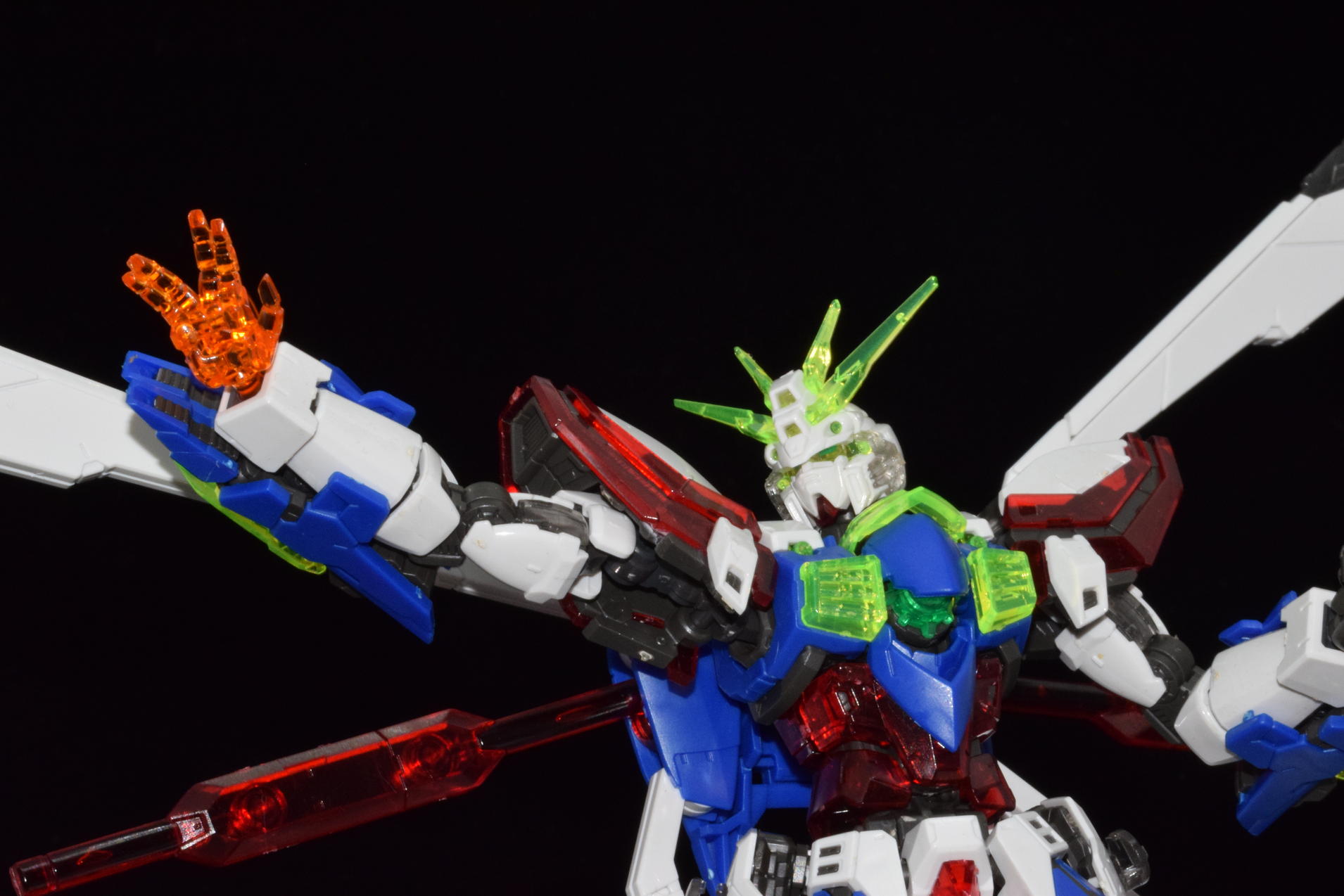 RG ゴッドガンダムソリッドクリア(一番くじ) | ゆる猫の雑談